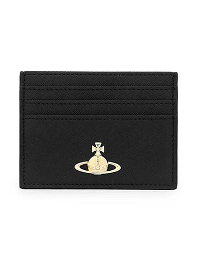 ORB Logo Cald Wallet Black - VIVIENNE WESTWOOD - BALAAN 2