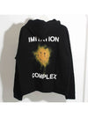 Smile Face Print Hoodie Black - MAISON MIHARA YASUHIRO - BALAAN 3