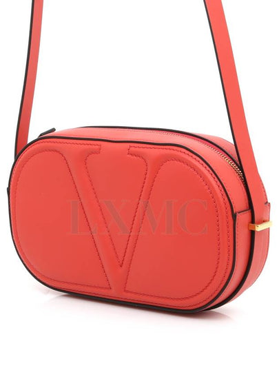 V logo signature cross bag red mini XW9B0G32ENE - VALENTINO - BALAAN 2