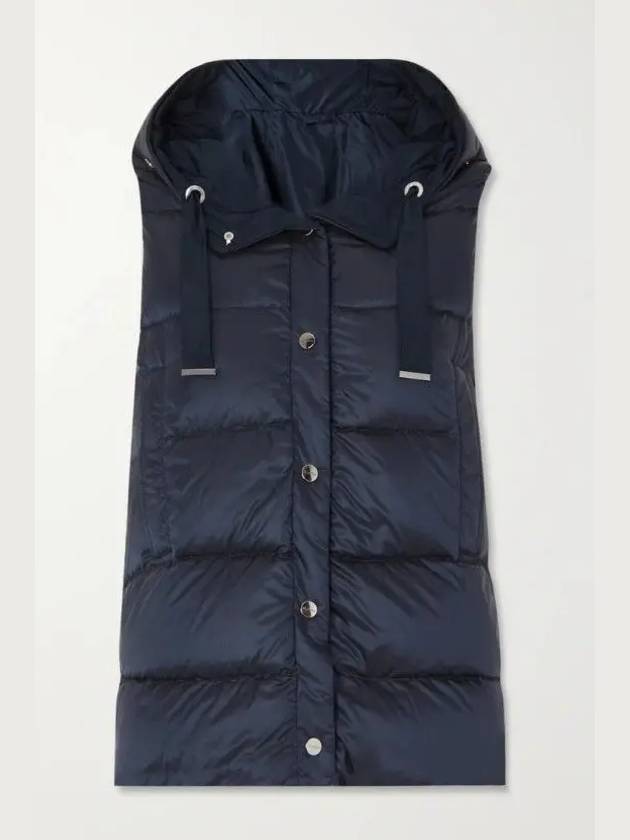 JSOFT Reversible Padding Vest Navy - MAX MARA - BALAAN 3