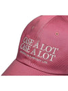 Slogan Logo Ball Cap - CASEALOT - BALAAN 5