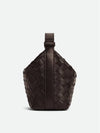 Intrecciato Small Leather Shoulder Bag Brown - BOTTEGA VENETA - BALAAN 4