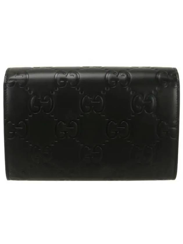 GG Chain Shoulder Bag Black - GUCCI - BALAAN 4