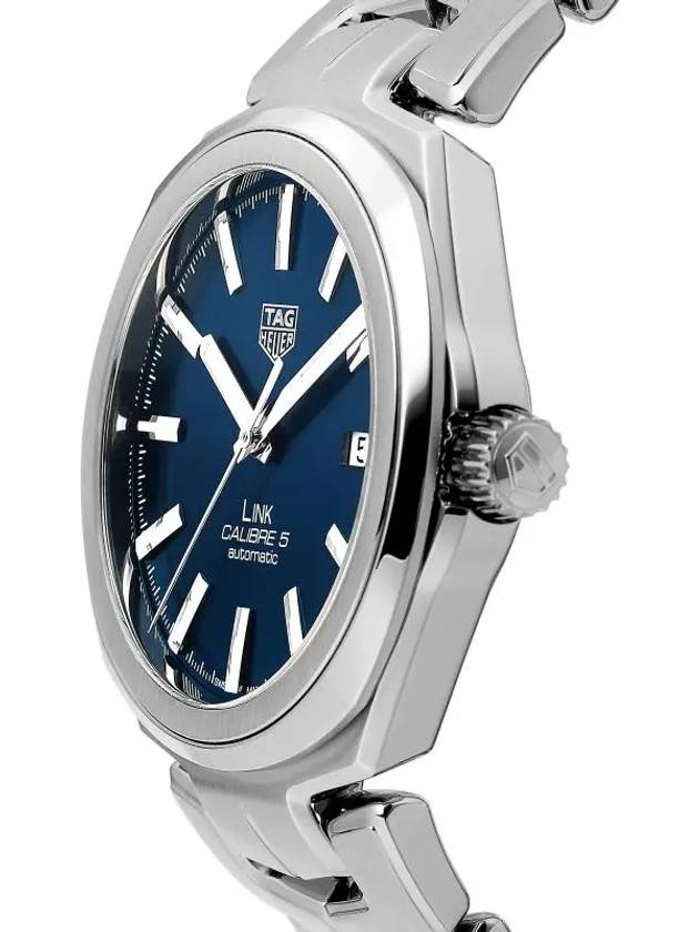 Men's Link Automatic Metal Watch Steel Blue - TAG HEUER - BALAAN 4