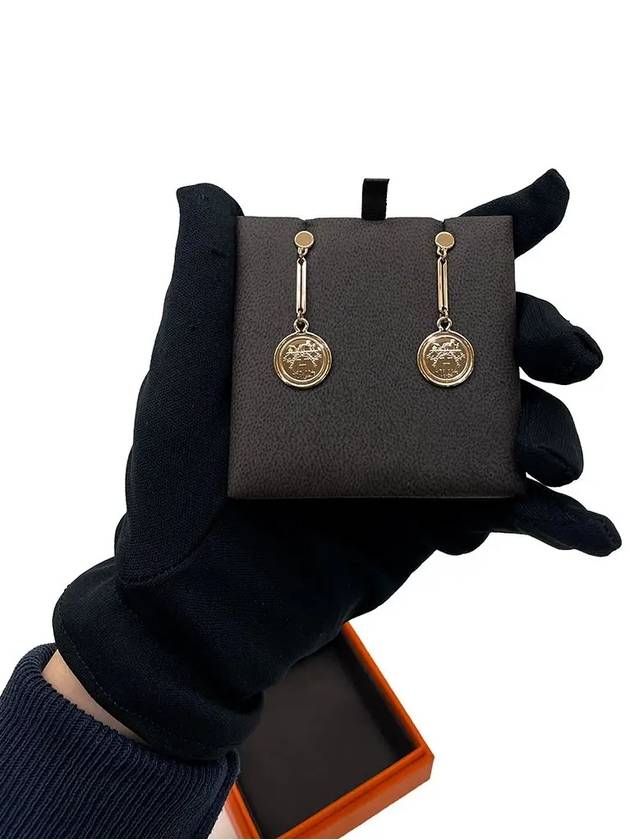 Ex Libris Earrings H222524B 00 - HERMES - BALAAN 3