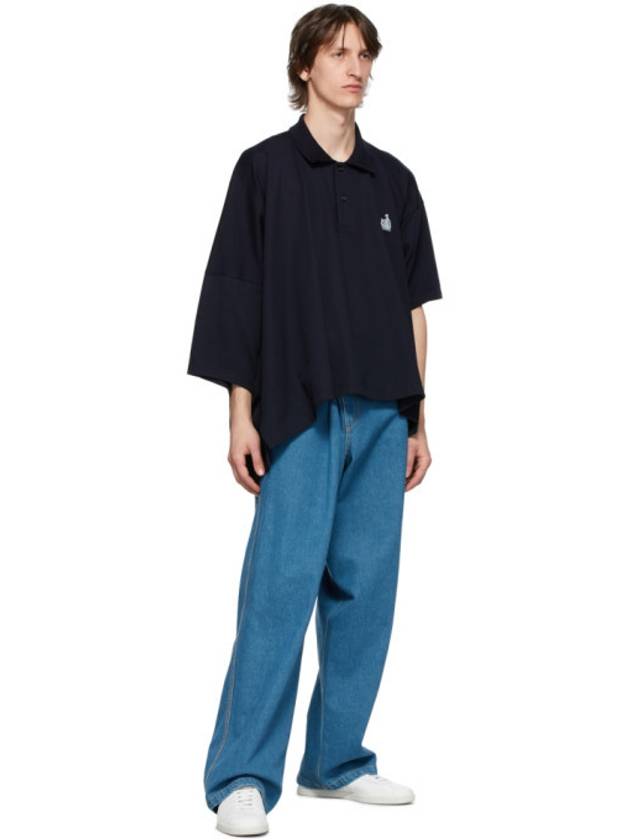 Mother And Child Asymmetric Polo - LANVIN - BALAAN 4