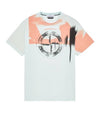 Circlet Logo Printing Short Sleeve T-Shirt Mint - STONE ISLAND - BALAAN 1