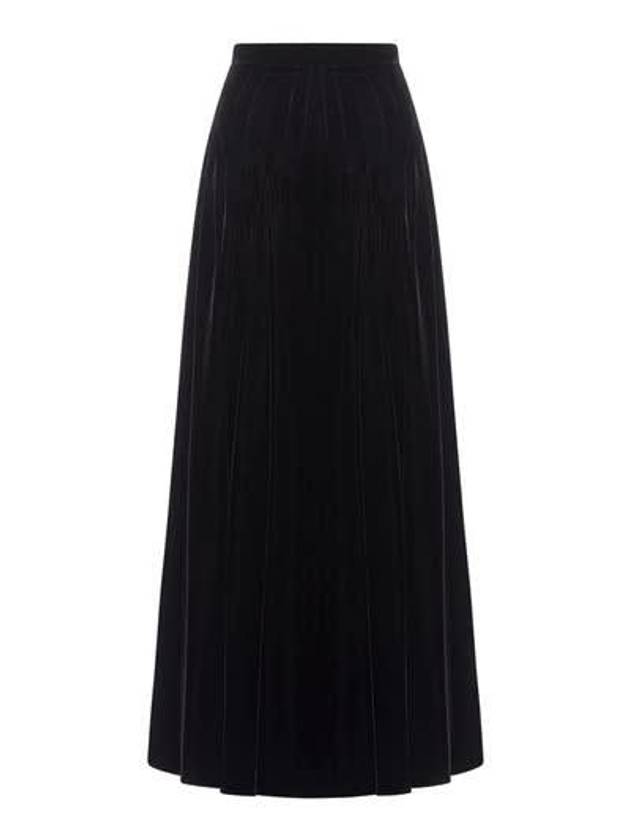 Christian Midi Skirt 411J22A51329000 BLACK - DIOR - BALAAN 2