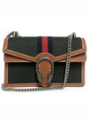 Dionysus Small Wool Shoulder Bag Dark Green - GUCCI - BALAAN 2