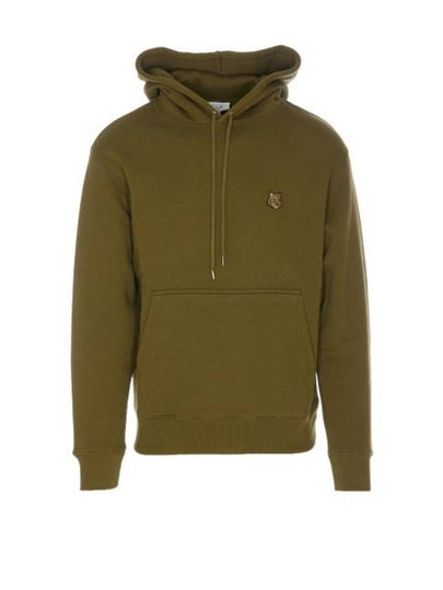 Bold Fox Head Patch Comfort Hoodie Green - MAISON KITSUNE - BALAAN 2