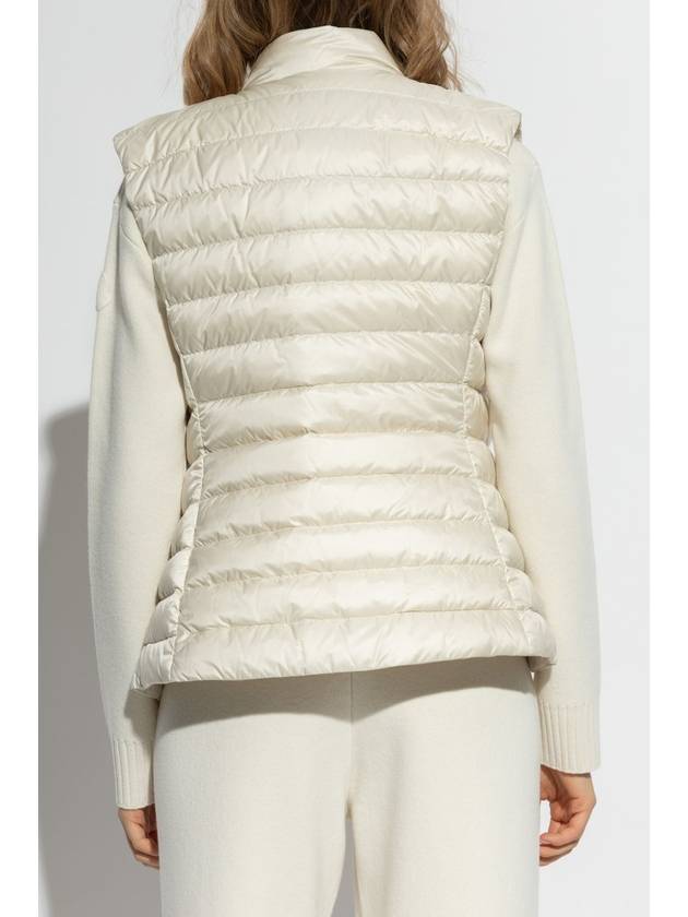 Moncler Down Vest Igens, Women's, Cream - MONCLER - BALAAN 4