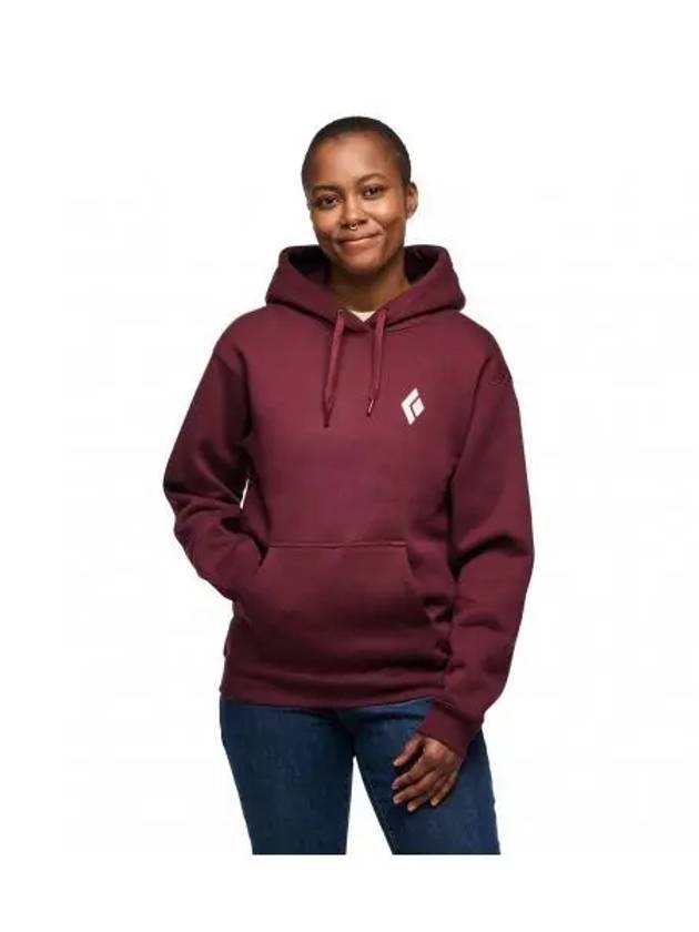 BLACK DIAMOND Equipment for Alpinist Pullover Hoodie WOMENS OAWAP752445 - BLACK & BROWN - BALAAN 1