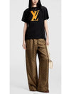 1AFDV7 Graphic LV Print T Shirt Short Sleeve - LOUIS VUITTON - BALAAN 6