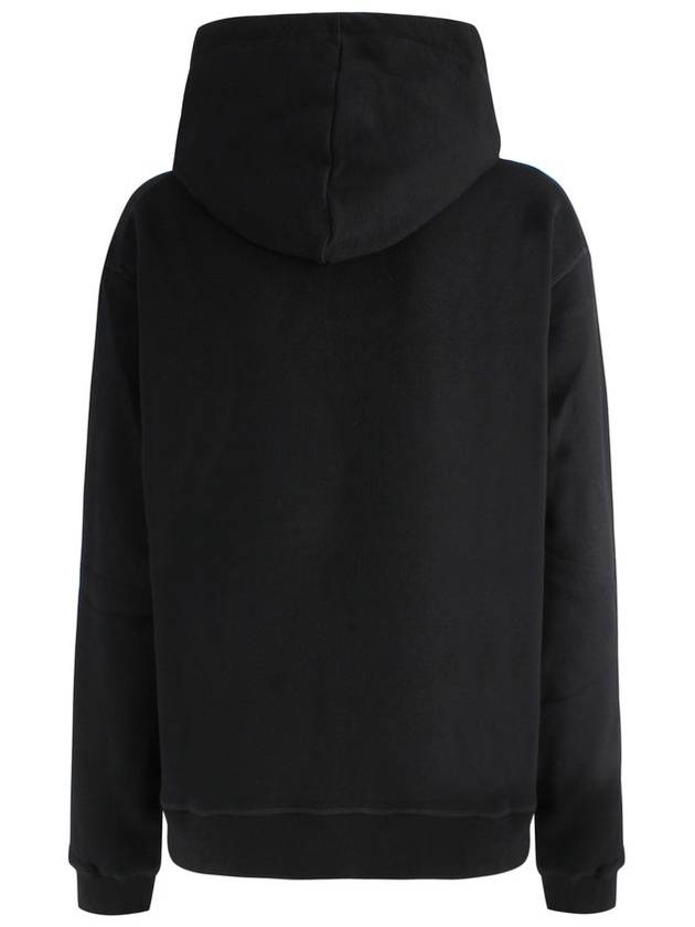 Women's Mini Icon Logo Hooded Top Black - DSQUARED2 - BALAAN 3