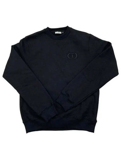 CD Icon Cotton Sweatshirt Black - DIOR - BALAAN 2