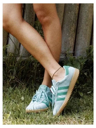 BRMD Suede Low Top Sneakers Hazy Green - ADIDAS - BALAAN 2