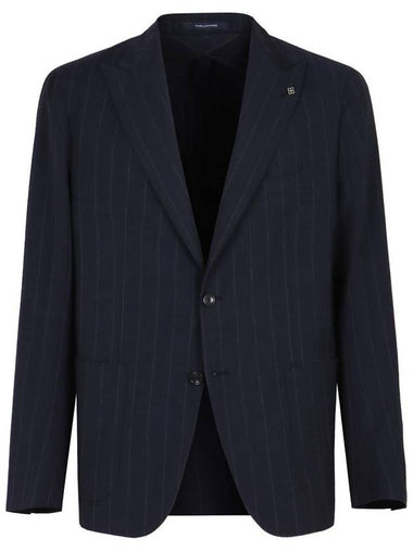 Tagliatore Single-Breasted Virgin Wool Jacket - TAGLIATORE - BALAAN 1