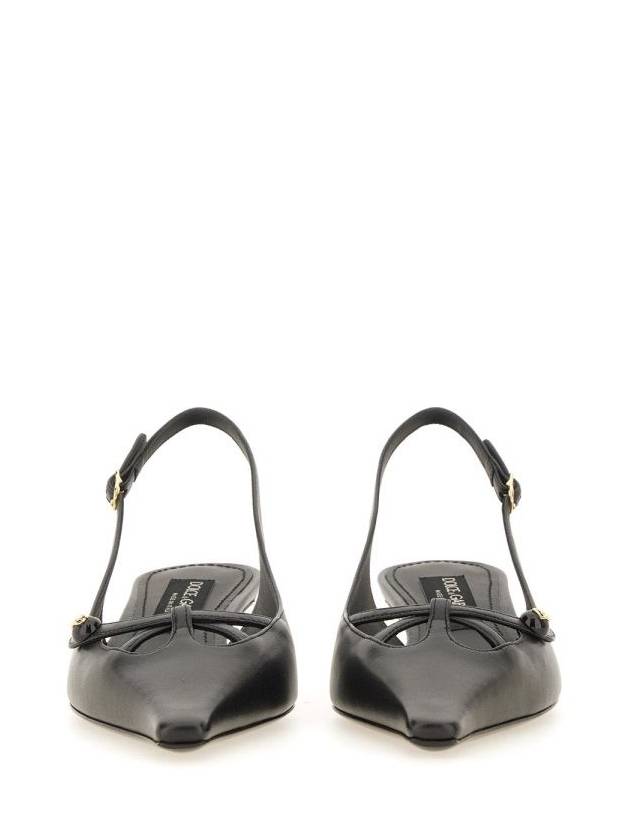 Dolce & Gabbana Black Leather Pumps - DOLCE&GABBANA - BALAAN 4