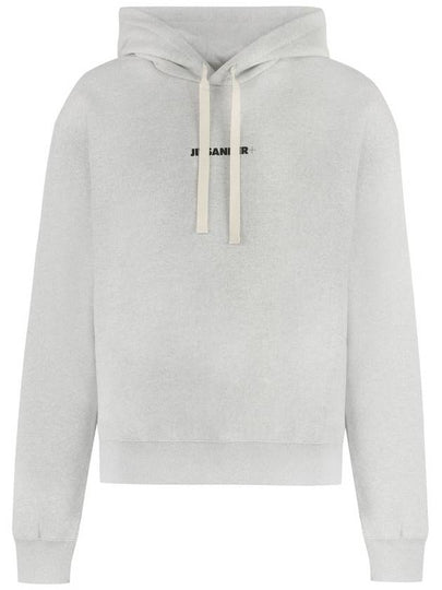 Plus Logo Hoodie Grey - JIL SANDER - BALAAN 2