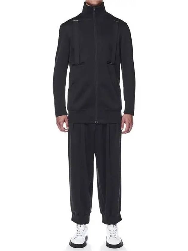 Y3 suspender zipup jersey jacket - YOHJI YAMAMOTO - BALAAN 6