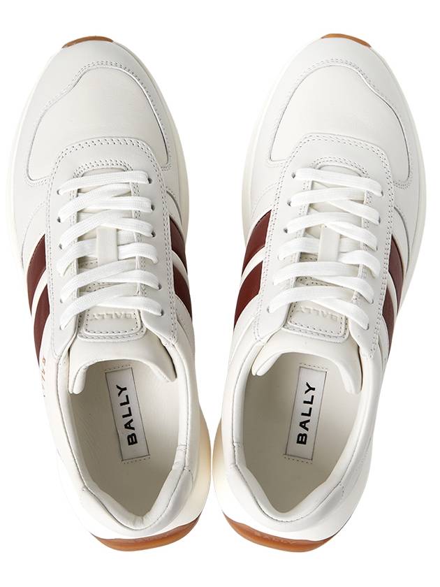 Outline leather low-top sneakers white - BALLY - BALAAN 3