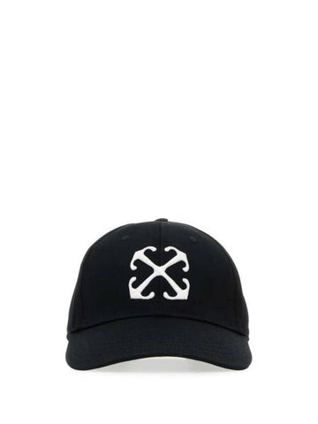 Hat OWLB044C99FAB004 1001 Black - OFF WHITE - BALAAN 1