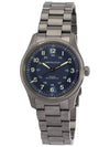 Khaki Field Titanium Auto 38mm Watch Blue - HAMILTON - BALAAN 1