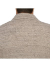 Men's Double Breasted Cardigan Beige - RVR LARDINI - BALAAN 8