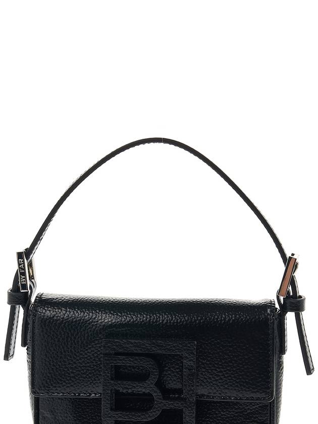 Alfie Mini Leather Tote Bag Black - BY FAR - BALAAN 9