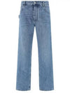 Straight Leg Jeans Blue - BOTTEGA VENETA - BALAAN 2