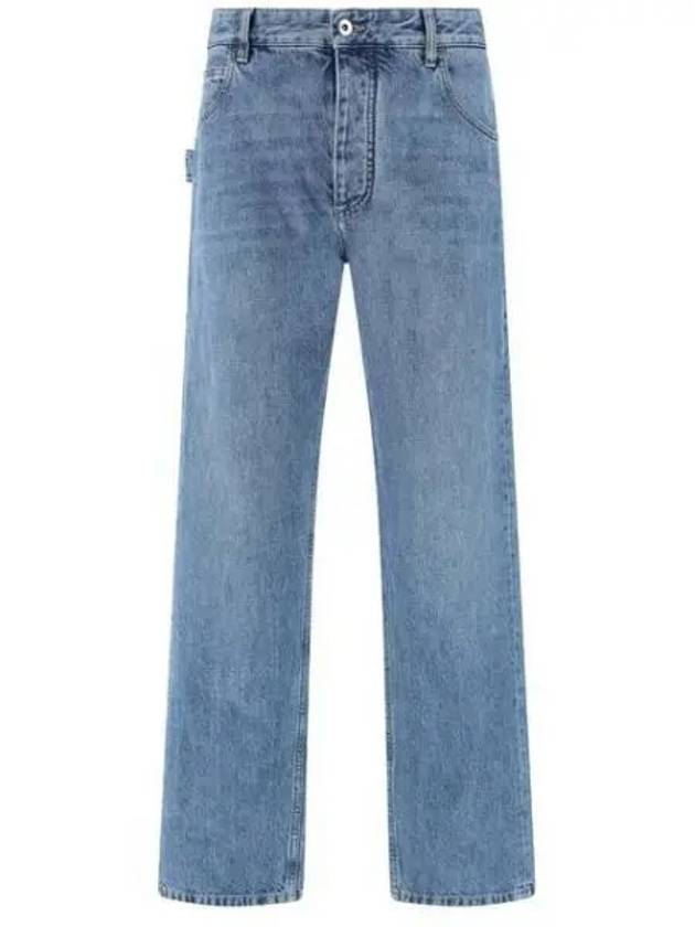 Straight Leg Jeans Blue - BOTTEGA VENETA - BALAAN 2