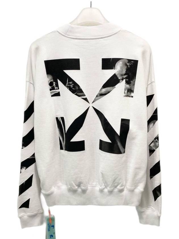 Caravaggio Arrow Sweatshirt White - OFF WHITE - BALAAN 3