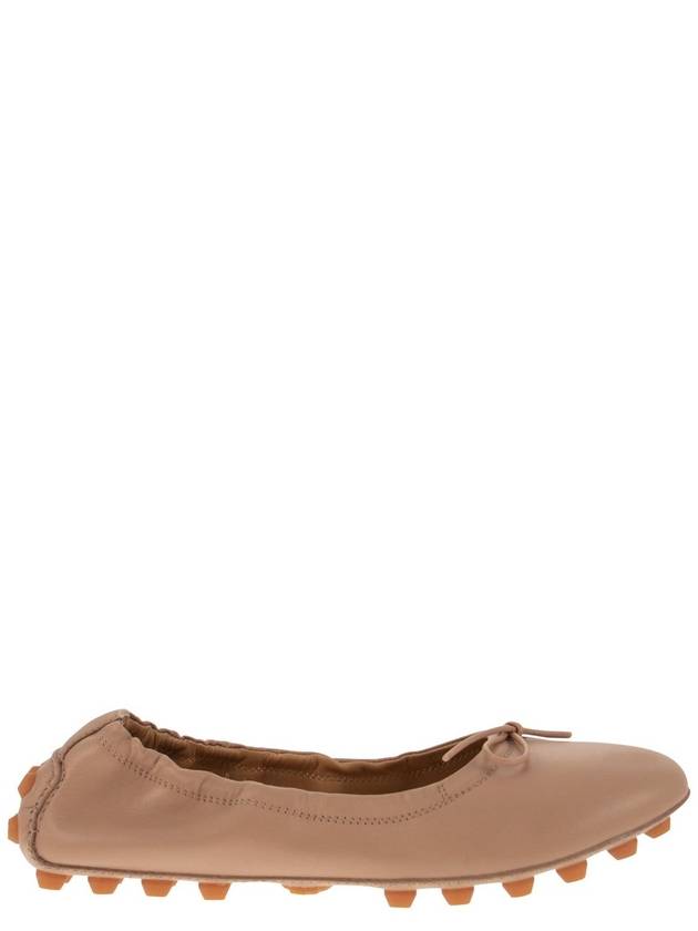 Leather Bubble Ballerina Pink - TOD'S - BALAAN 2