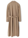 Otico Wool Single Coat Camel - MAX MARA - BALAAN 3