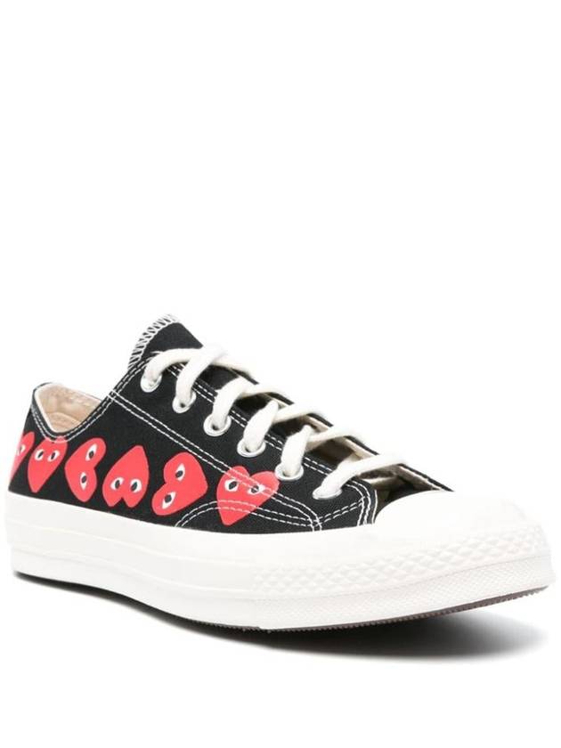 Heart Logo Chuck Taylor All Star Low Top Sneakers Black - COMME DES GARCONS PLAY - BALAAN 5