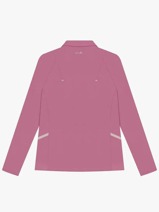 Drew Incision Modified Poly Long Sleeve T-Shirt DF41LT03MAGENTA - DRUH GOLF - BALAAN 2