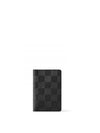 Pocket Organizer Damier Infini Card Wallet Black - LOUIS VUITTON - BALAAN 2