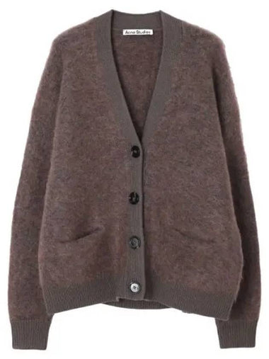 Wool mohair cardigan - ACNE STUDIOS - BALAAN 1