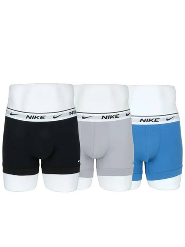 Boxer men's briefs underwear dry fit underwear draws 3 piece set KE1008 F8G - NIKE - BALAAN 1