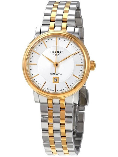 Tissot Carson Automatic Silver Dial Ladies Watch T122.207.22.031.00 - TISSOT - BALAAN 1