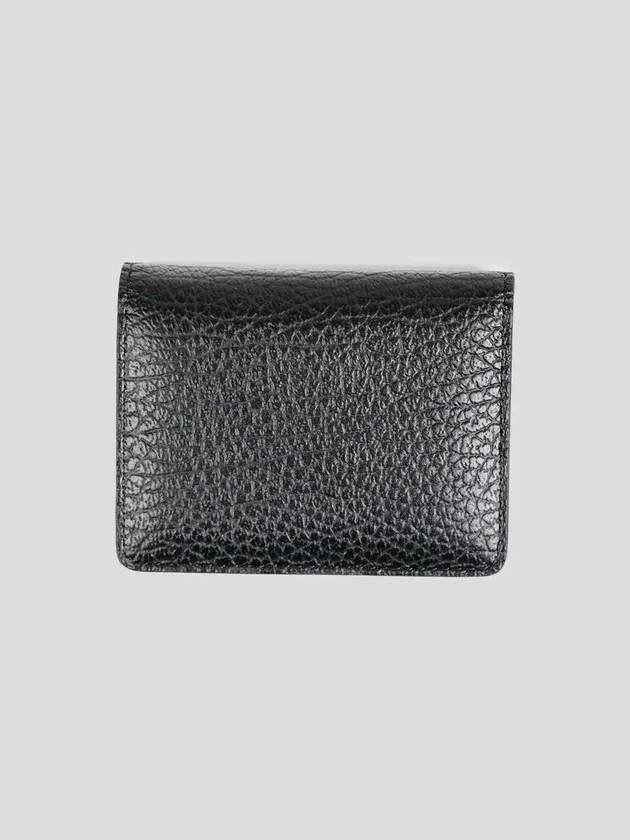 4 Stitch Keyring Card Wallet Black - MAISON MARGIELA - BALAAN 4