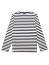 Meridien Modern Long Sleeve T-Shirt Ecru Marine - SAINT JAMES - BALAAN 1