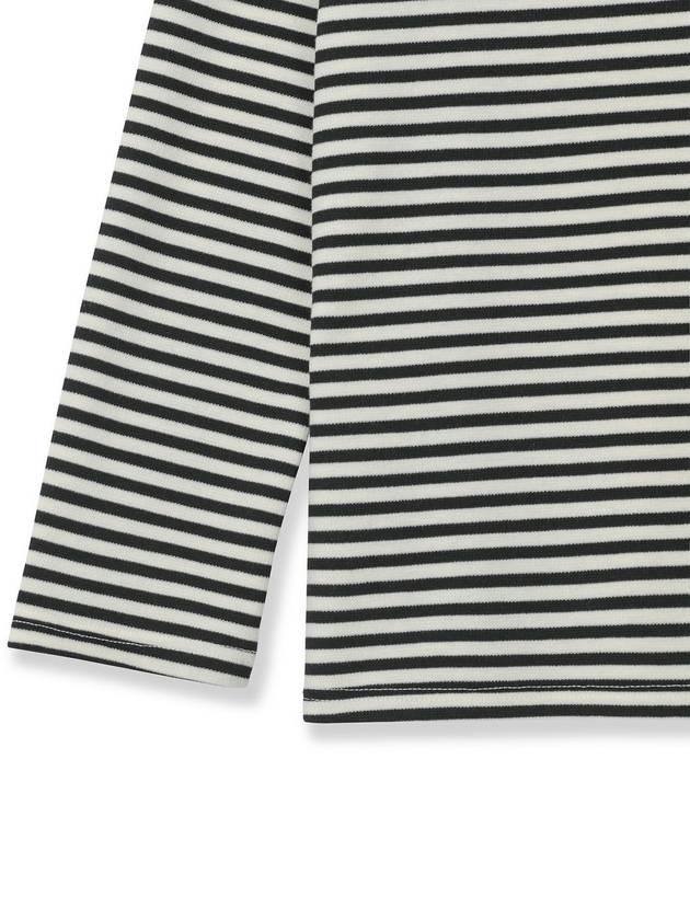Oversize Stripe Knit Top Offwhite Black - ROLLING STUDIOS - BALAAN 4