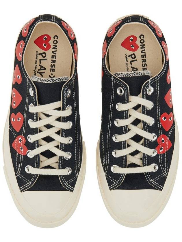 Heart Logo Chuck Taylor All Star Low Top Sneakers Black - COMME DES GARCONS PLAY - BALAAN 6