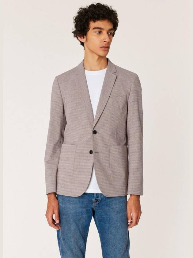 Slim-Fit Check Buggy-Lined Blazer - PAUL SMITH - BALAAN 4