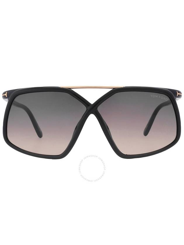 Eyewear Oversized Frame Sunglasses FT1038 - TOM FORD - BALAAN 2