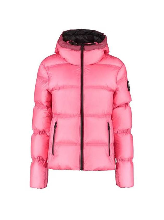 BADDDuck Puffer Hood Padded Pink - MOOSE KNUCKLES - BALAAN.