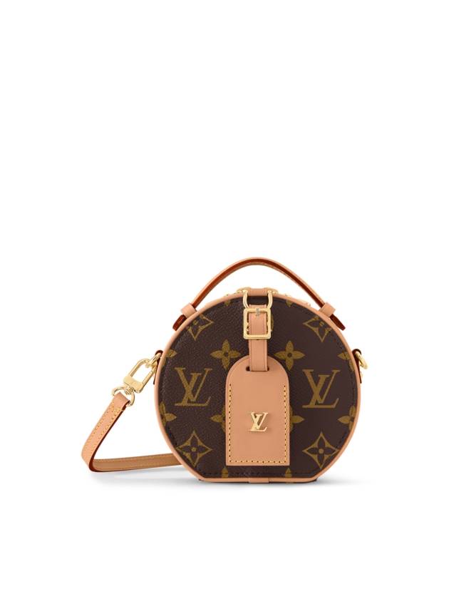 Monogram Reverse Canvas Boite Chapeau Mini Bag Brown Pink - LOUIS VUITTON - BALAAN 3