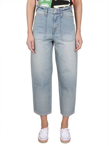 Kenzo Carrot Fit Jeans - KENZO - BALAAN 1