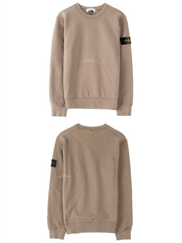 Wappen Patch Sweatshirt Grey - STONE ISLAND - BALAAN 5